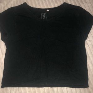 Pac Sun/Me to We Black Crop Top